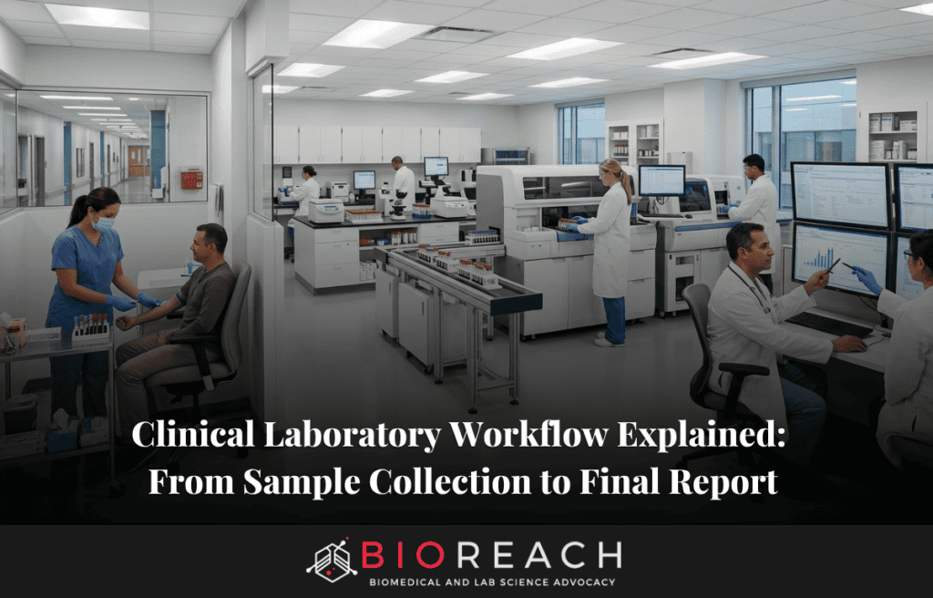 clinical laboratory workflow explained