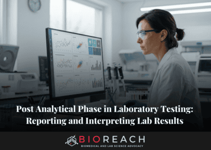 post analytical phase in laboratory testing